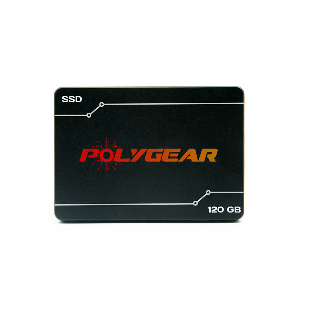 Polygear 120GB SSD Internal Solid State Hard Drive 2.5-inch SATA III for Desktop and
Laptop (PHOENIX BLACK, 120GB)