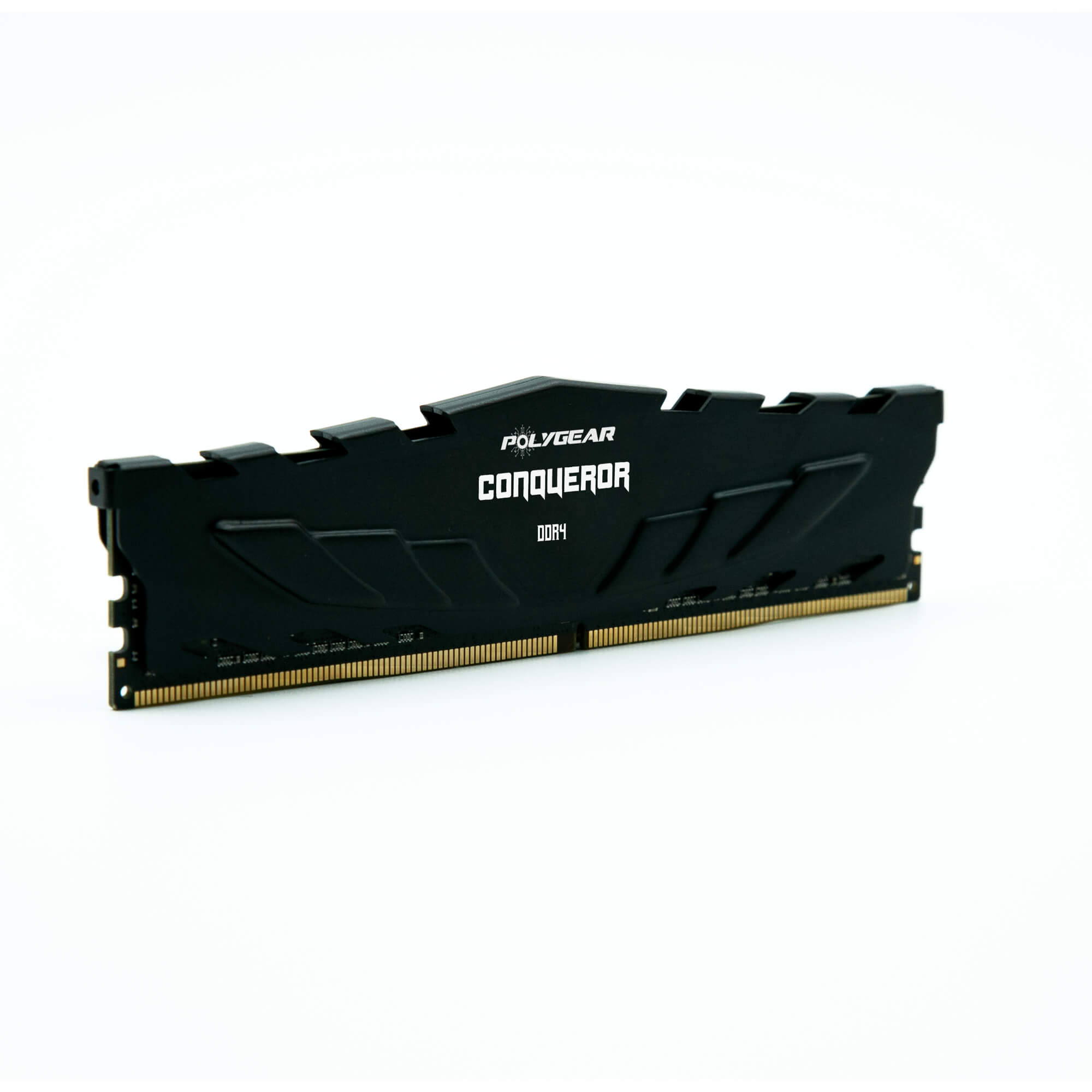 Polygear Conqueror 8GB RAM DDR4 3200MHz Desktop RAM MEMORY MODULE (Black, 8GB)