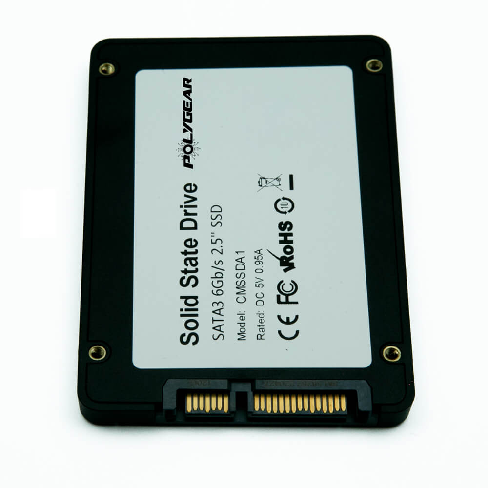 Polygear 240GB SSD Internal Solid State Hard Drive 2.5-inch SATA III for Desktop and
Laptop (BLACK, 240GB)