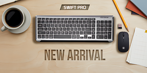 POLYGEAR Swift Pro Wireless Keyboard And Mouse Combo