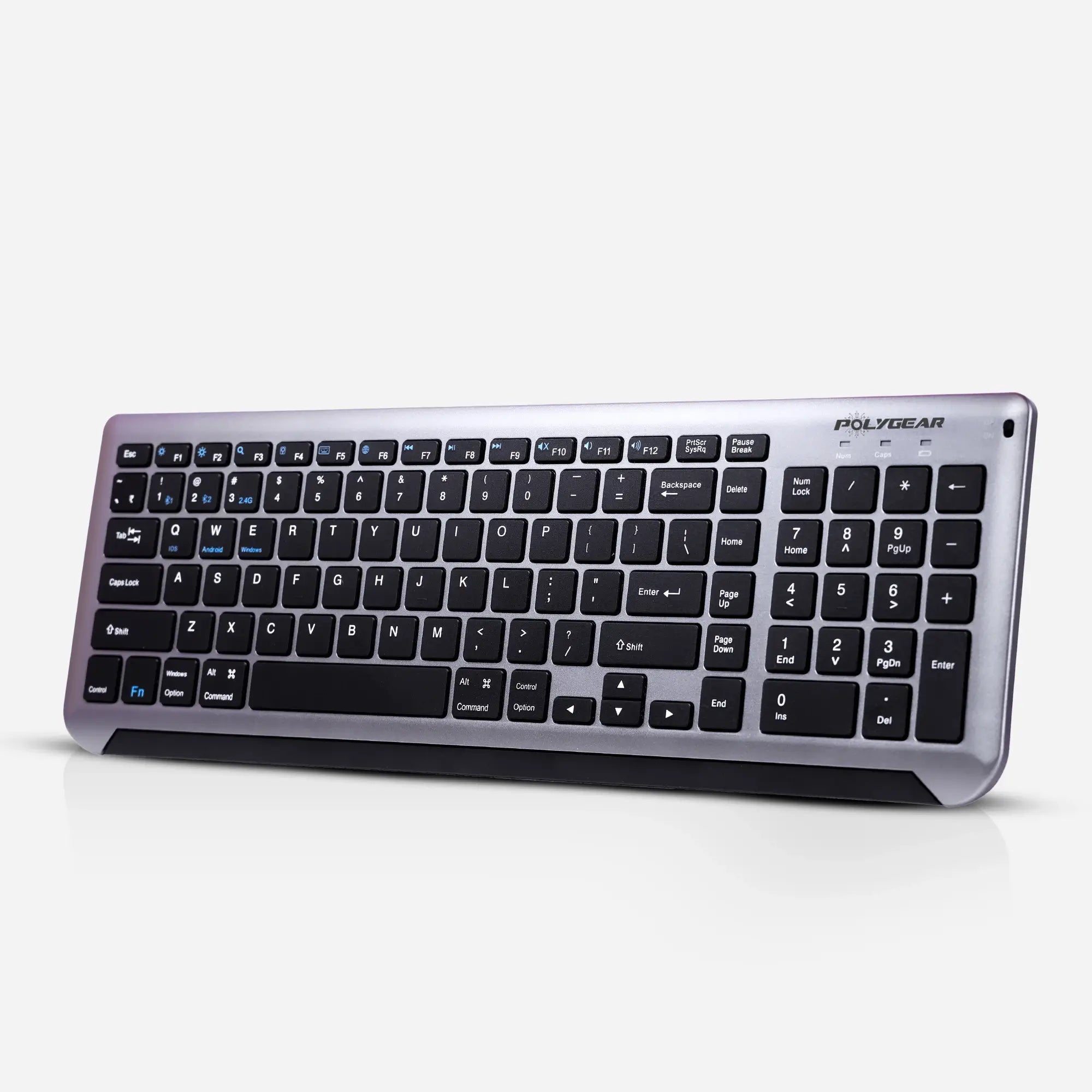 POLYGEAR Swift pro wireless keyboard and mouse combo