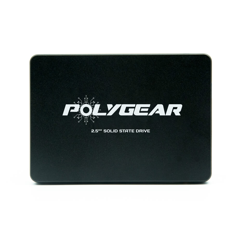 Polygear 128GB SSD Internal Solid State Hard Drive 2.5-inch SATA III for Desktop and
Laptop (BLACK, 128GB)