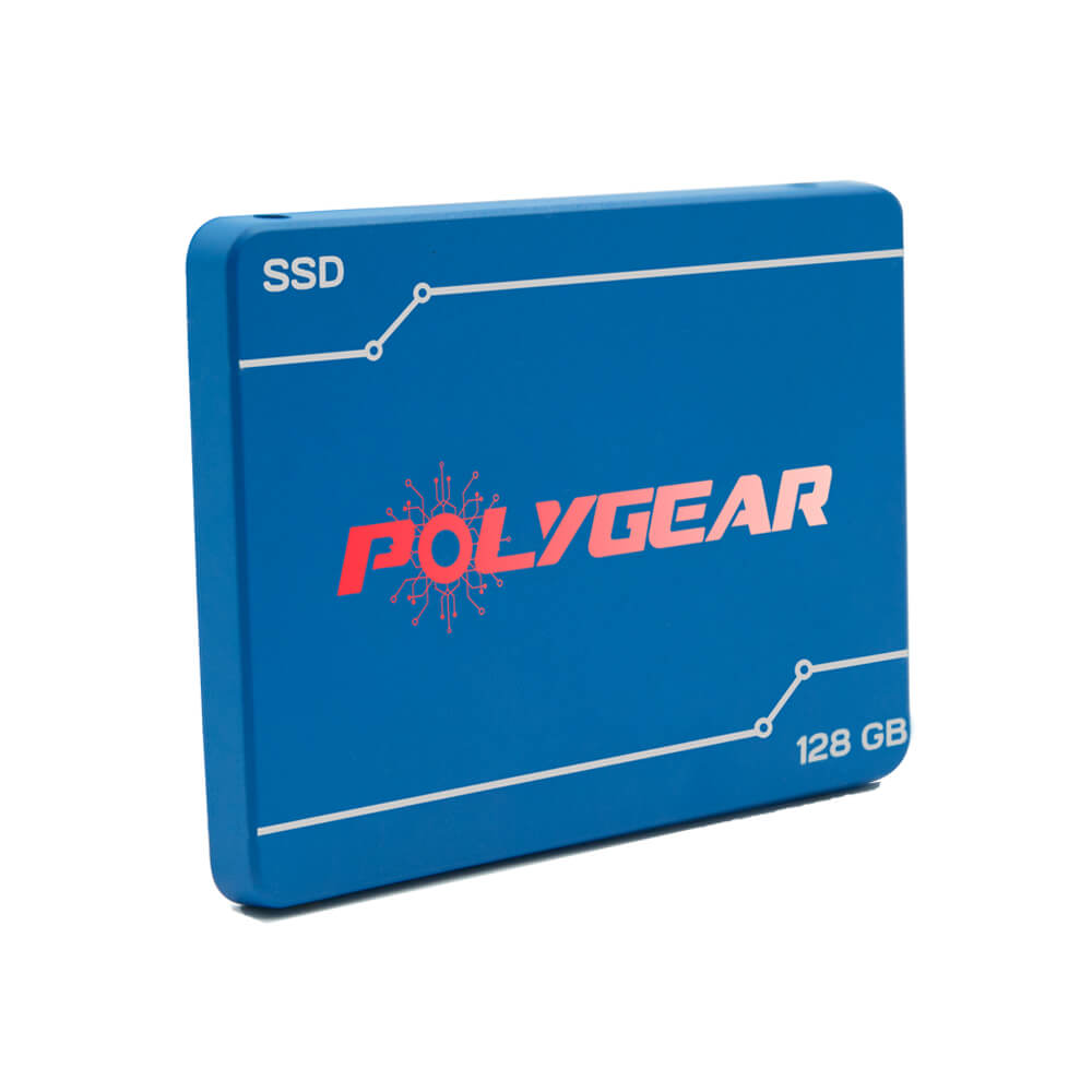 Polygear 128GB SSD Internal Solid State Hard Drive 2.5-inch SATA III for Desktop and
Laptop (PHOENIX BLUE, 128GB)